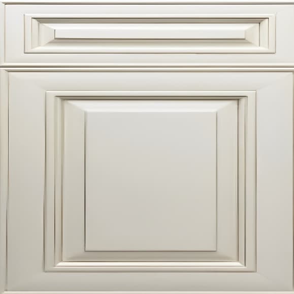 PC2496 PANTRY CABINETS - 1, ANTIQUE WHITE
