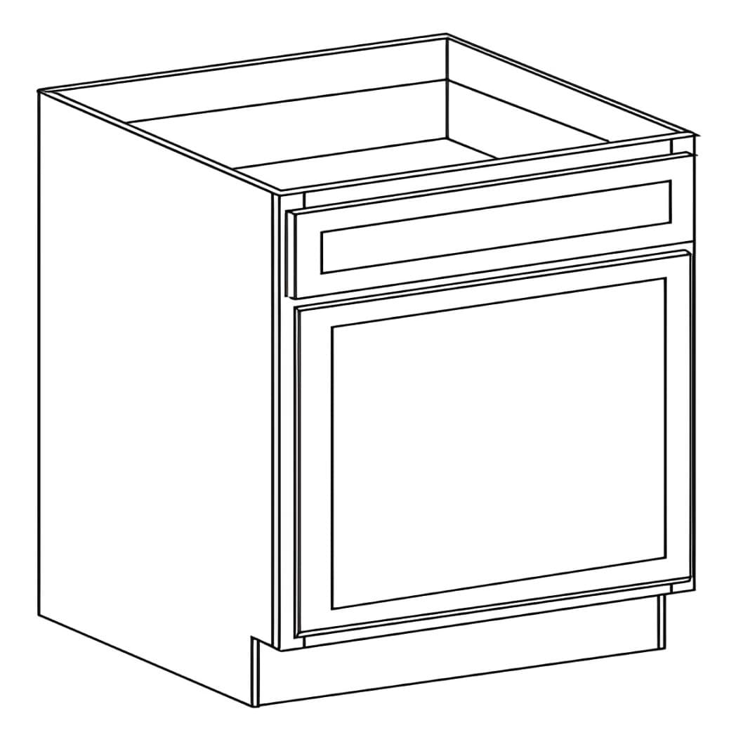 Base Cabinets — 15"W - Kingston Coffee Glazed