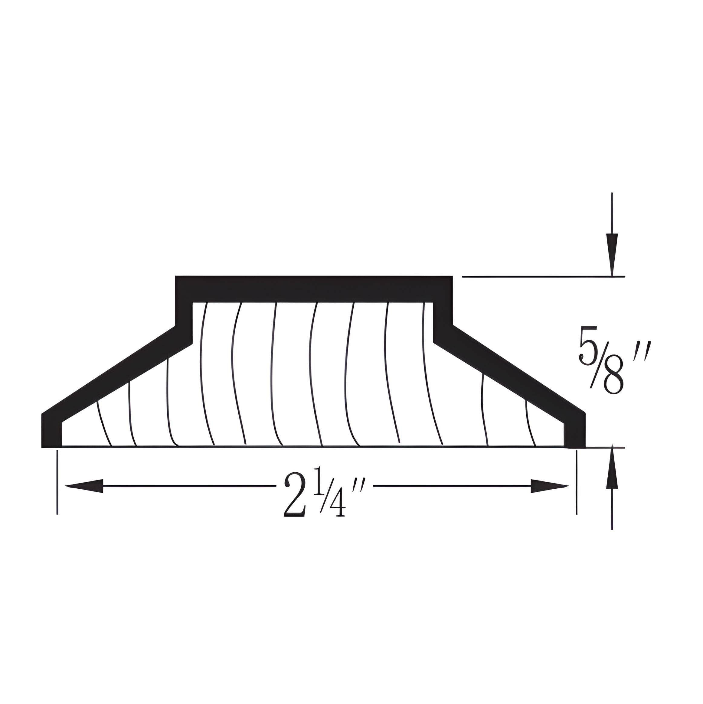 Wrf342 — 22"W - Kingston Coffee Glazed