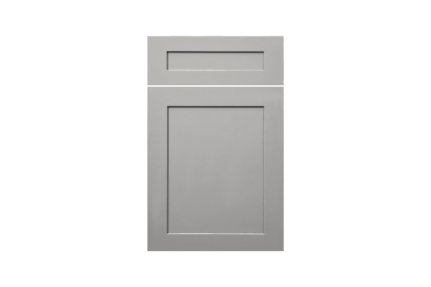 Base Cabinets — 42"W - Kingston Grey Silver