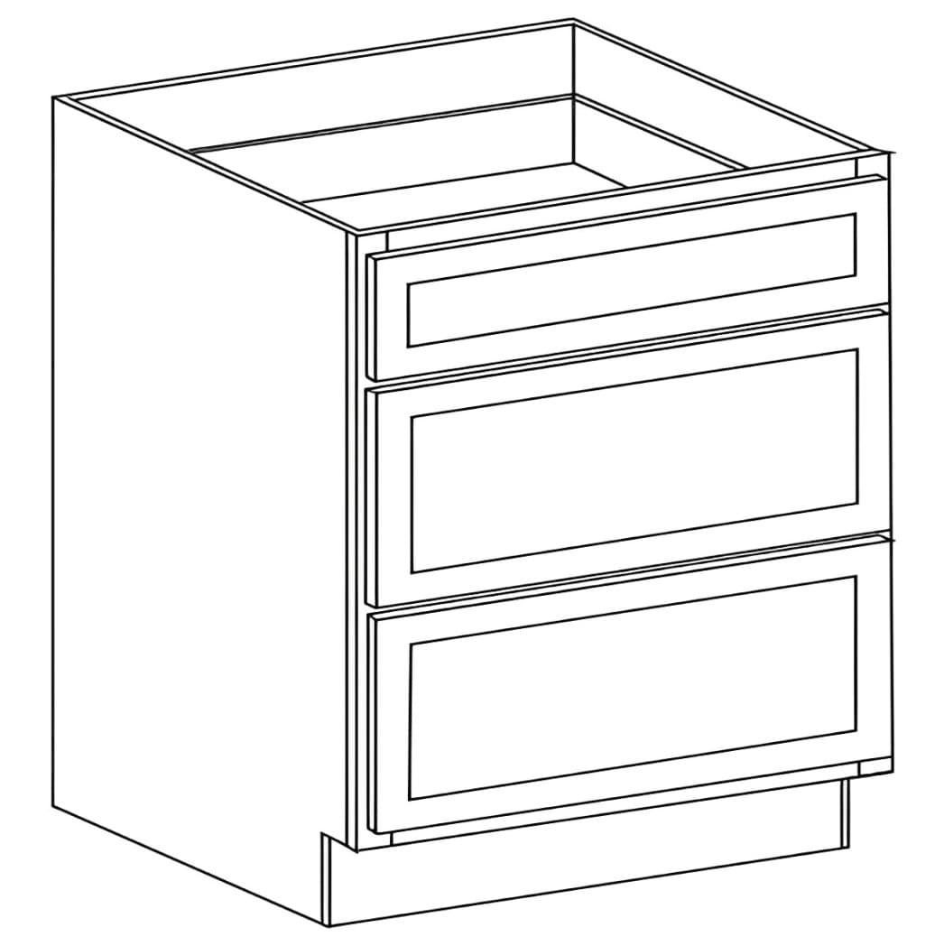 Vanity Cabinets (21"d) — 24"W x 21"H - Kingston Coffee Glazed