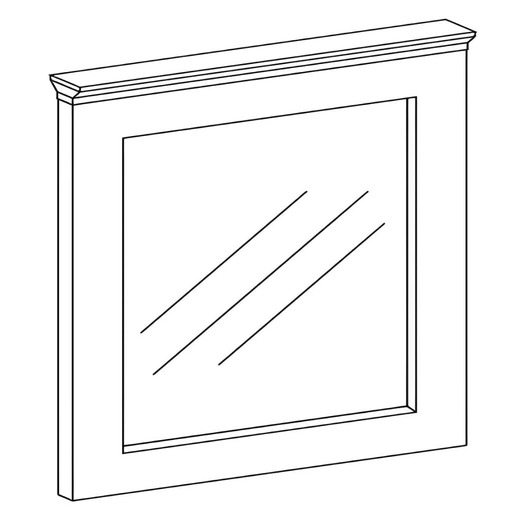 Vanity Cabinets (21"d) — 30"W x 30"H - Kingston Coffee Glazed